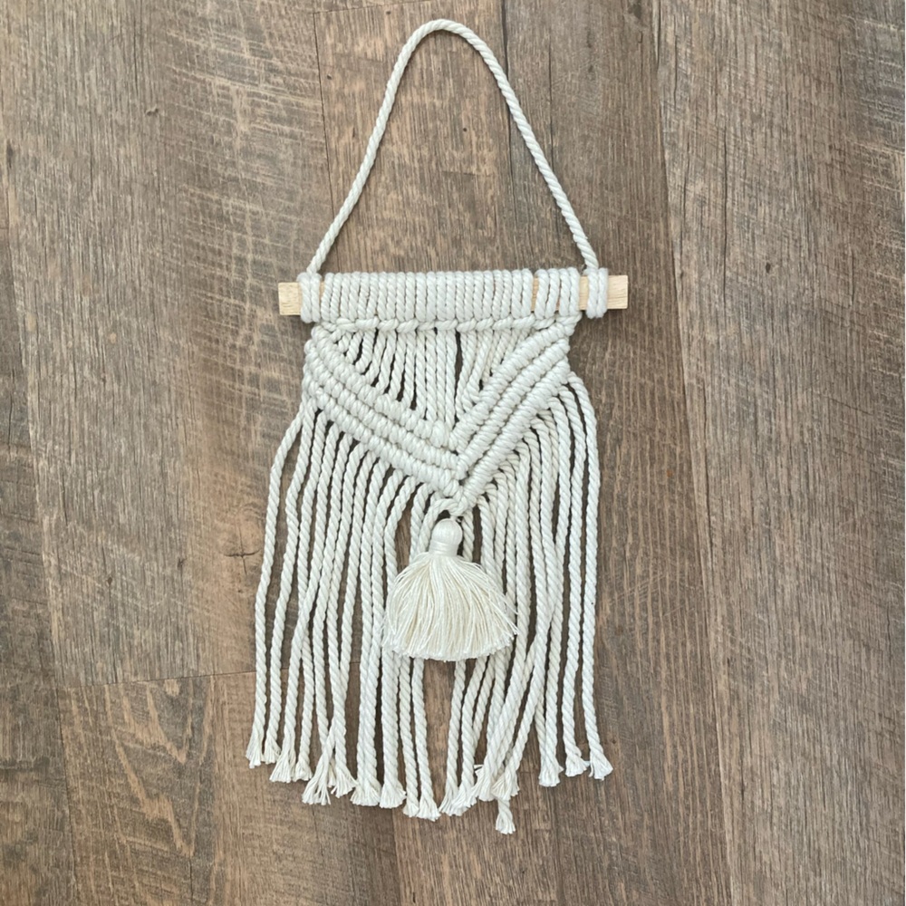 Wall Hanging Macrame Tassel Bohemian Decor